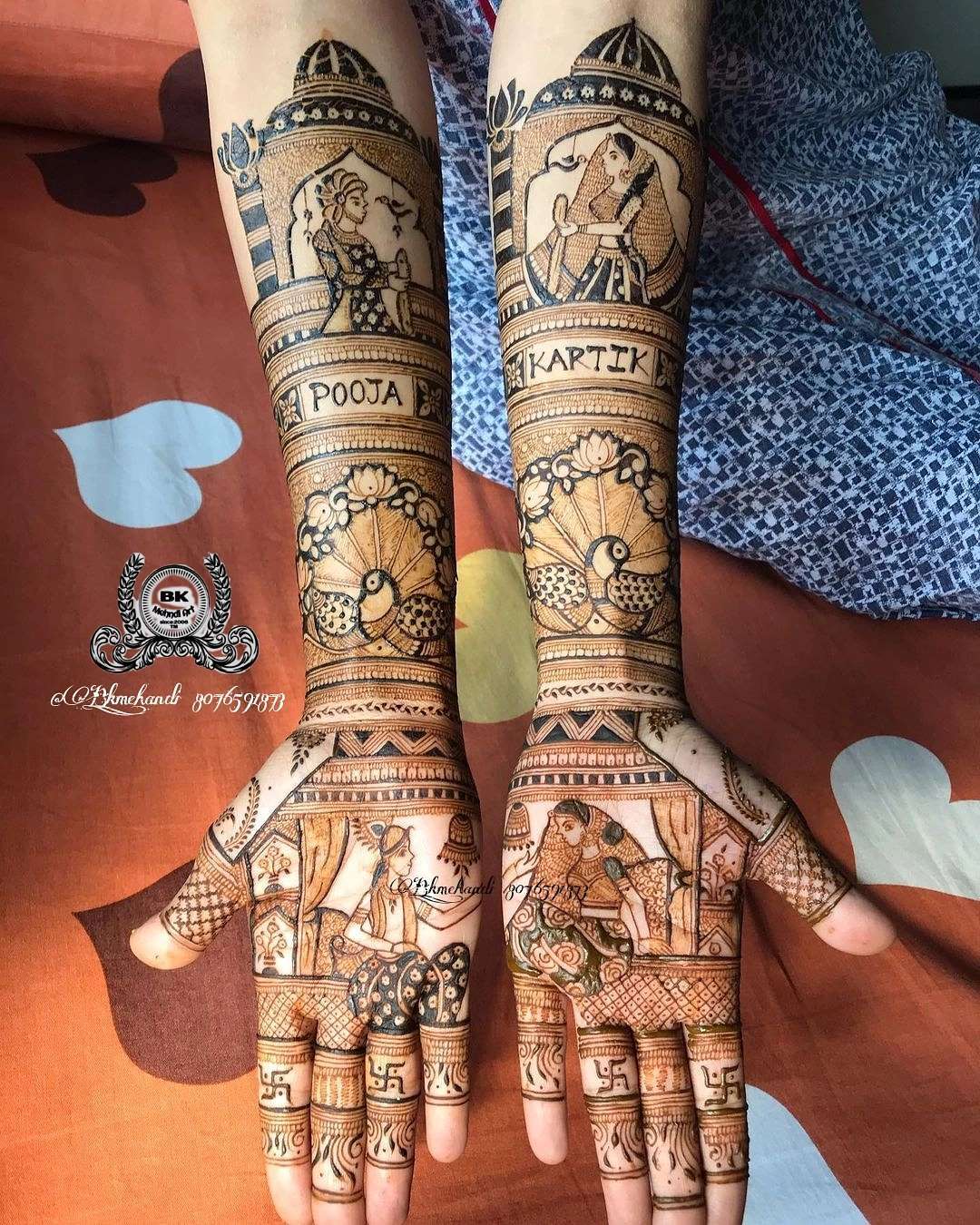 engagement henna designers